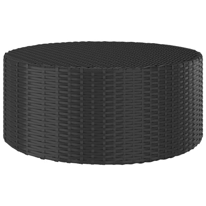 -Delige Loungeset Met Kussens Poly Rattan 9