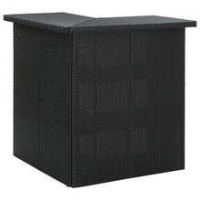 4-Delige Tuinbarset Met Kussens Poly Rattan 3