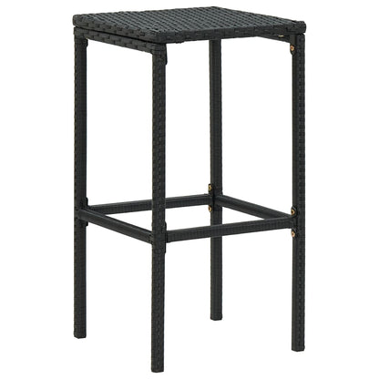 4-Delige Tuinbarset Met Kussens Poly Rattan 3