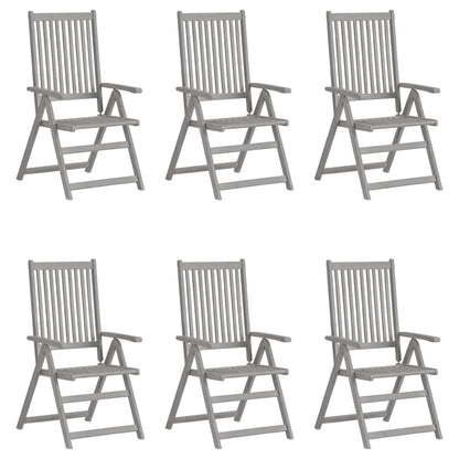 Tuinstoelen Verstelbaar Met Kussens Massief Acaciahout 6
