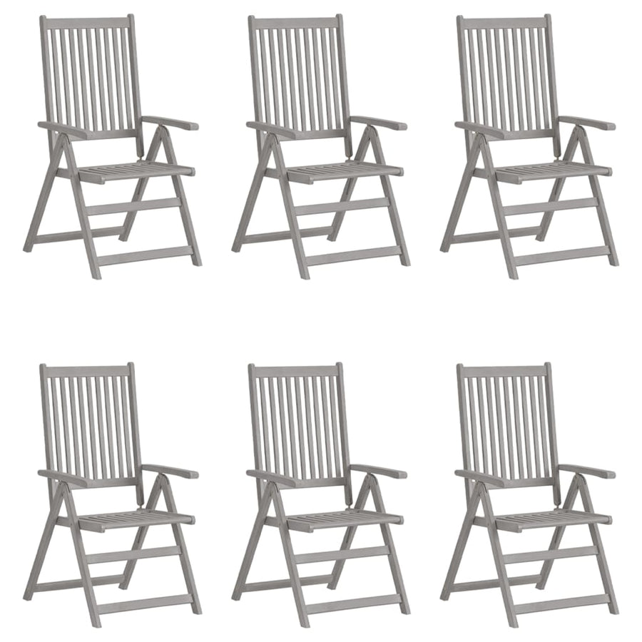 Tuinstoelen Verstelbaar Met Kussens Massief Acaciahout 6