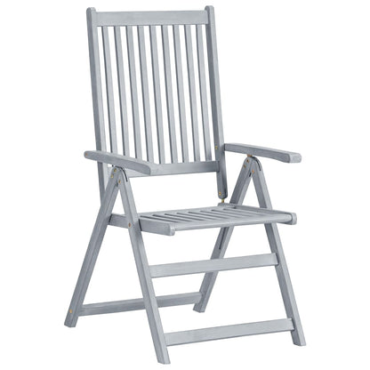 Tuinstoelen Verstelbaar Met Kussens Massief Acaciahout 6
