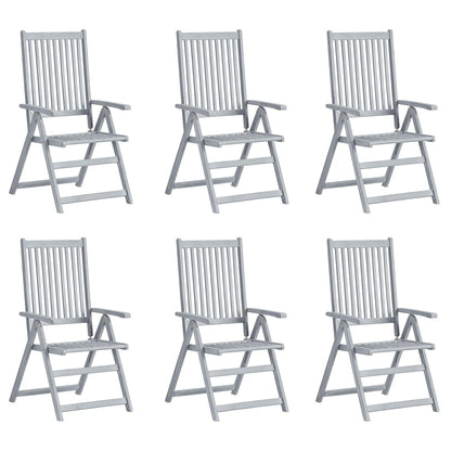 Tuinstoelen Verstelbaar Met Kussens Massief Acaciahout 6