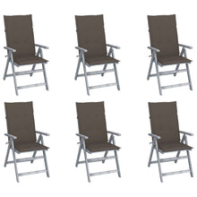 Tuinstoelen Verstelbaar Met Kussens Massief Acaciahout 6