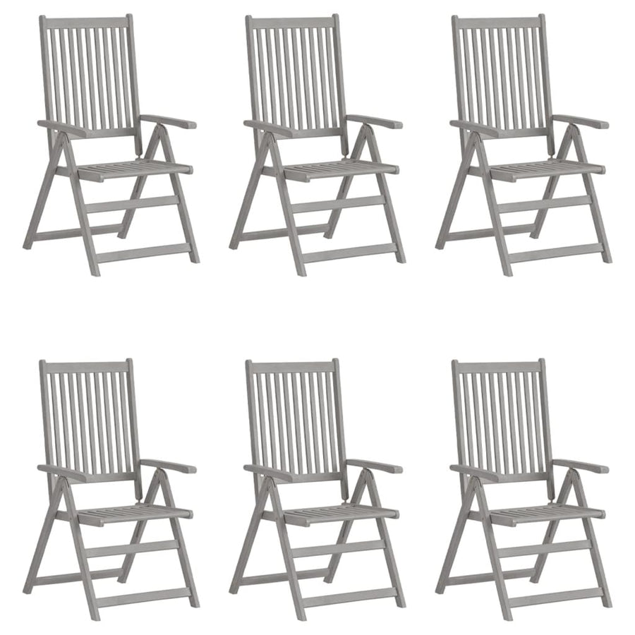 Tuinstoelen Verstelbaar Met Kussens Massief Acaciahout 6