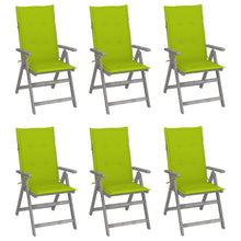 Tuinstoelen Verstelbaar Met Kussens Massief Acaciahout 6