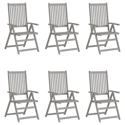 Tuinstoelen Verstelbaar Met Kussens Massief Acaciahout 6
