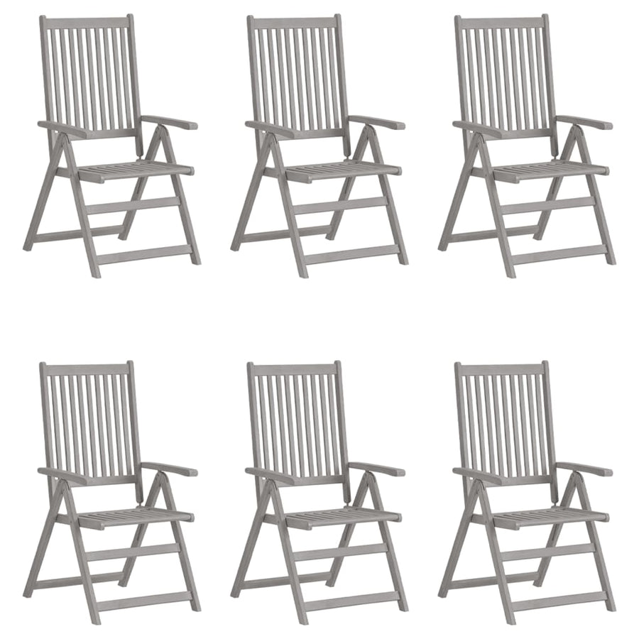 Tuinstoelen Verstelbaar Met Kussens Massief Acaciahout 6