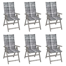 Tuinstoelen Verstelbaar Met Kussens Massief Acaciahout 6