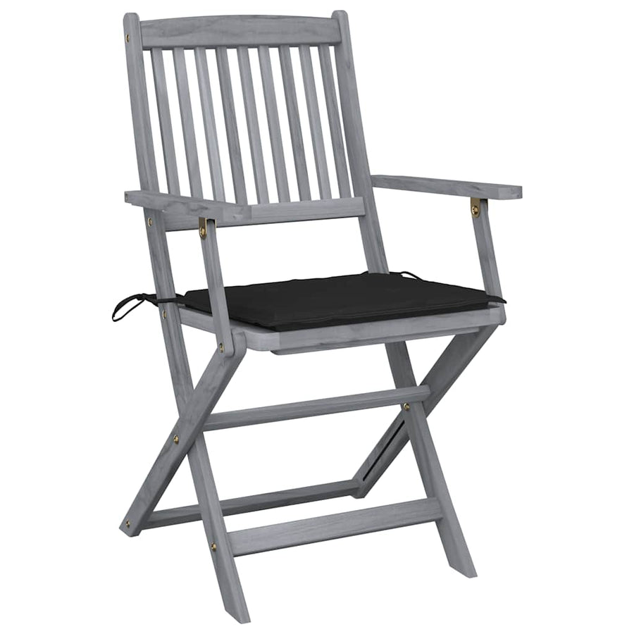 Tuinstoelen Inklapbaar Met Kussens Massief Acaciahout 6