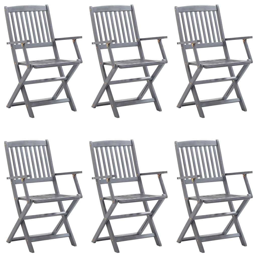 Tuinstoelen Inklapbaar Met Kussens Massief Acaciahout 6
