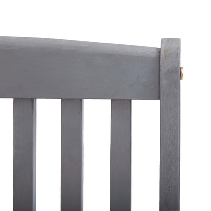 Tuinstoelen Inklapbaar Met Kussens Massief Acaciahout 6 Antraciet