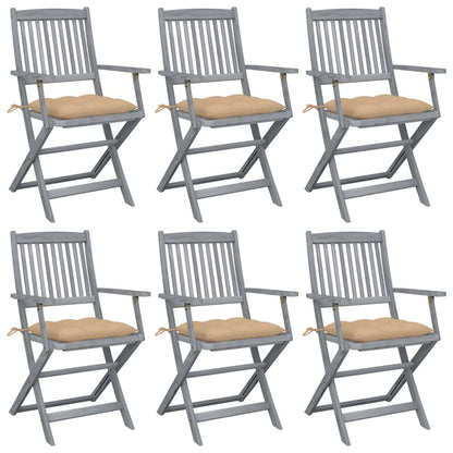 Tuinstoelen Inklapbaar Met Kussens Massief Acaciahout 6