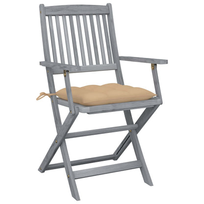Tuinstoelen Inklapbaar Met Kussens Massief Acaciahout 6