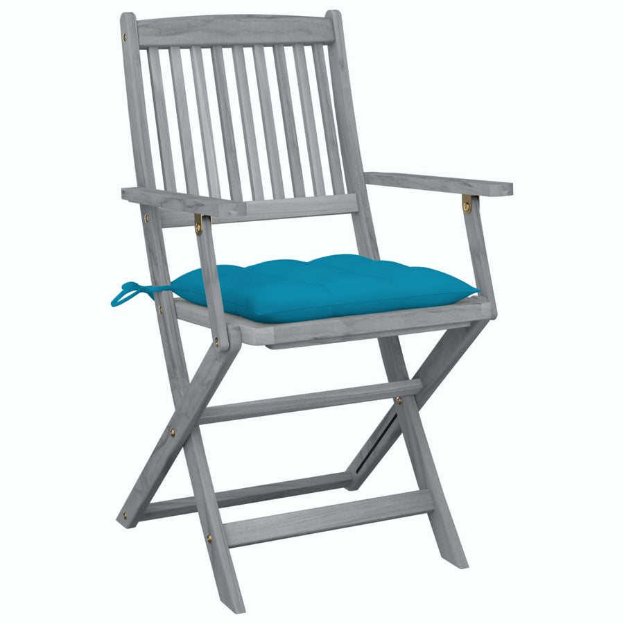 Tuinstoelen Inklapbaar Met Kussens Massief Acaciahout 6