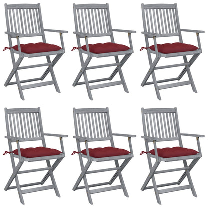 Tuinstoelen Inklapbaar Met Kussens Massief Acaciahout 6