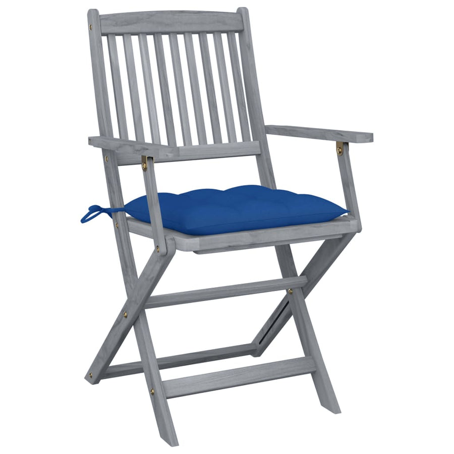 Tuinstoelen Inklapbaar Met Kussens Massief Acaciahout 6
