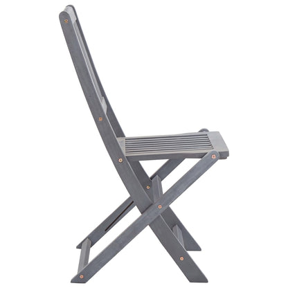 Tuinstoelen Inklapbaar Met Kussens Massief Acaciahout 6 Blauw
