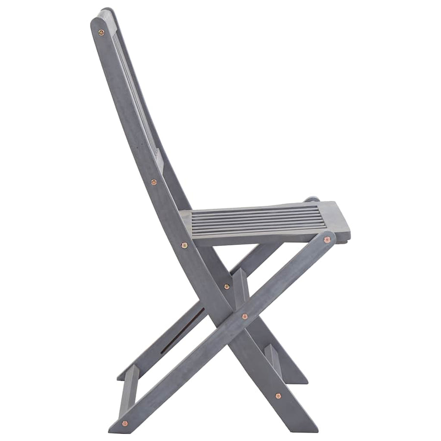 Tuinstoelen Inklapbaar Met Kussens Massief Acaciahout 6 Taupe