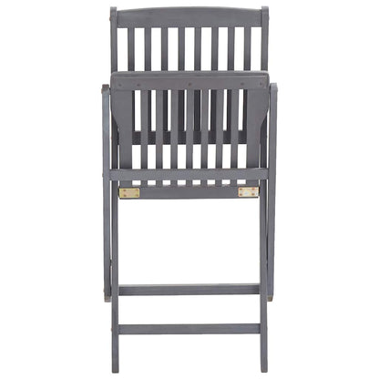 Tuinstoelen Inklapbaar Met Kussens Massief Acaciahout 6 Taupe