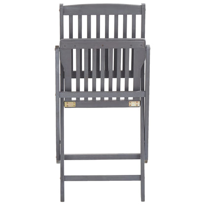 Tuinstoelen 6 St Inklapbaar Met Kussens Massief Acaciahout Heldergroen