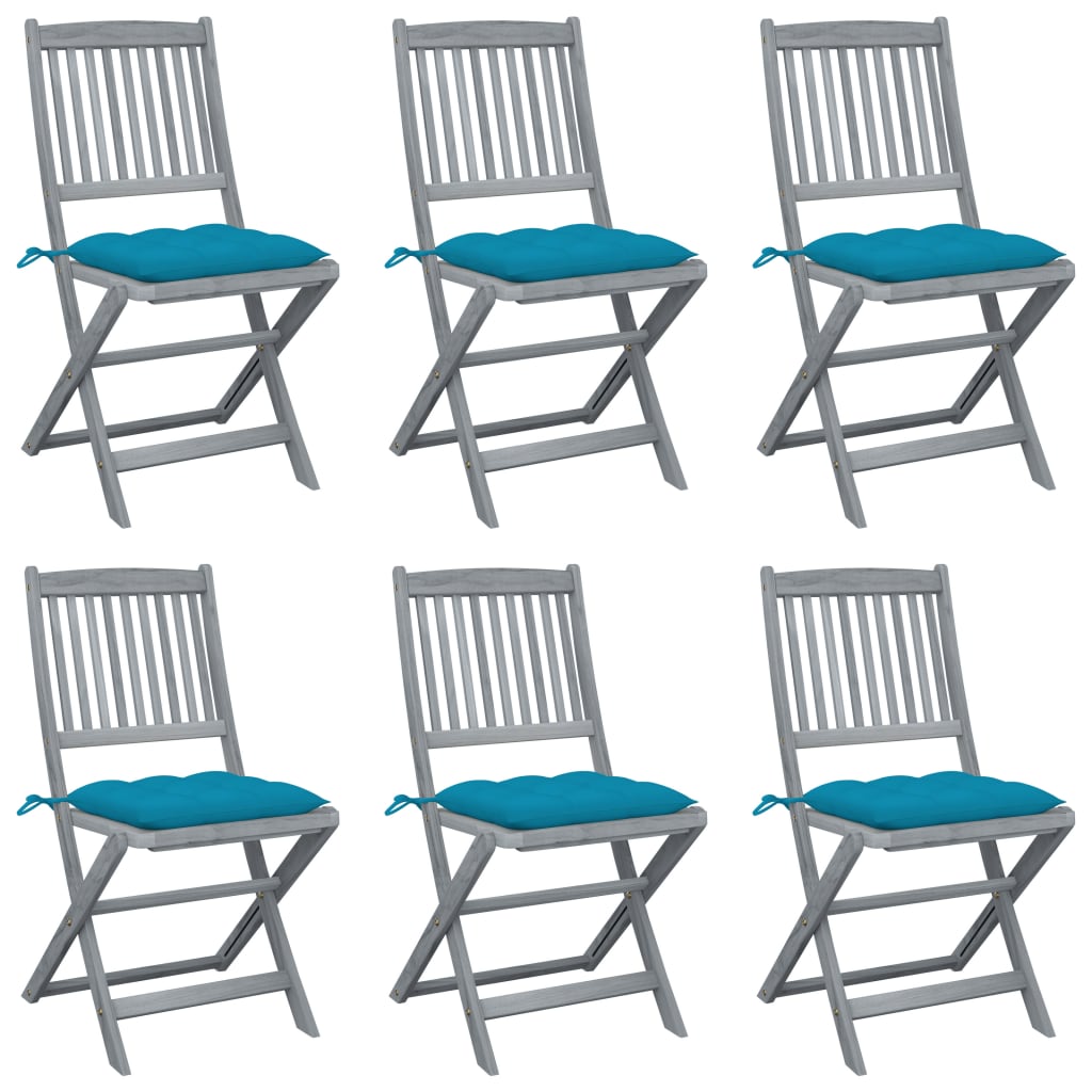 Tuinstoelen Inklapbaar Met Kussens Massief Acaciahout 6