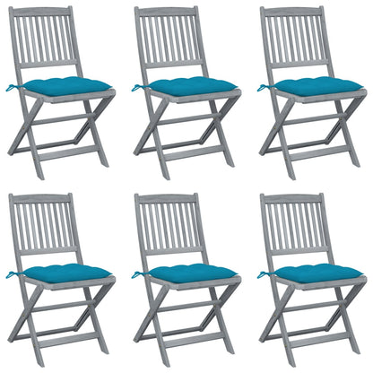 Tuinstoelen Inklapbaar Met Kussens Massief Acaciahout 6