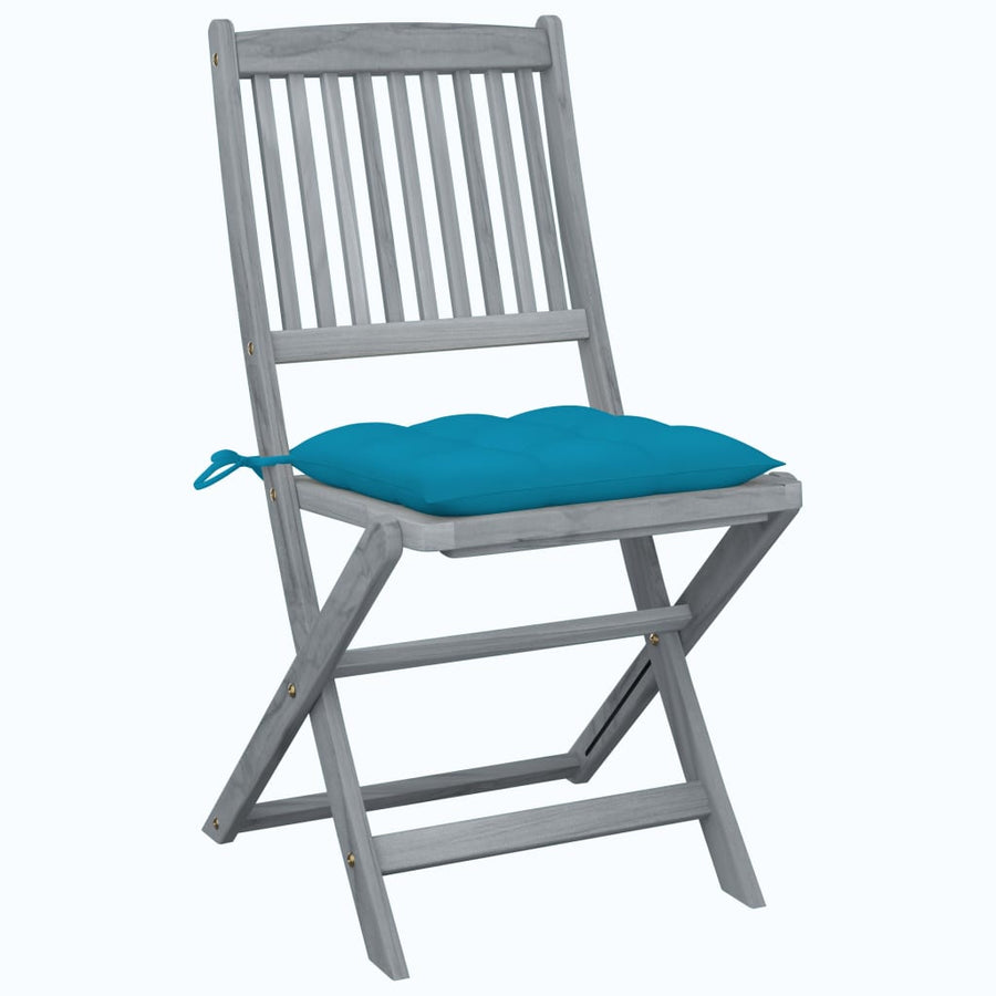 Tuinstoelen Inklapbaar Met Kussens Massief Acaciahout 6