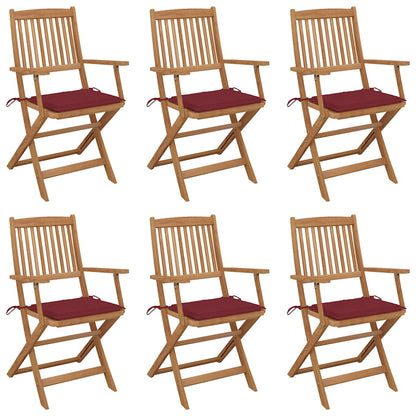 Tuinstoelen Inklapbaar Met Kussens Massief Acaciahout 6
