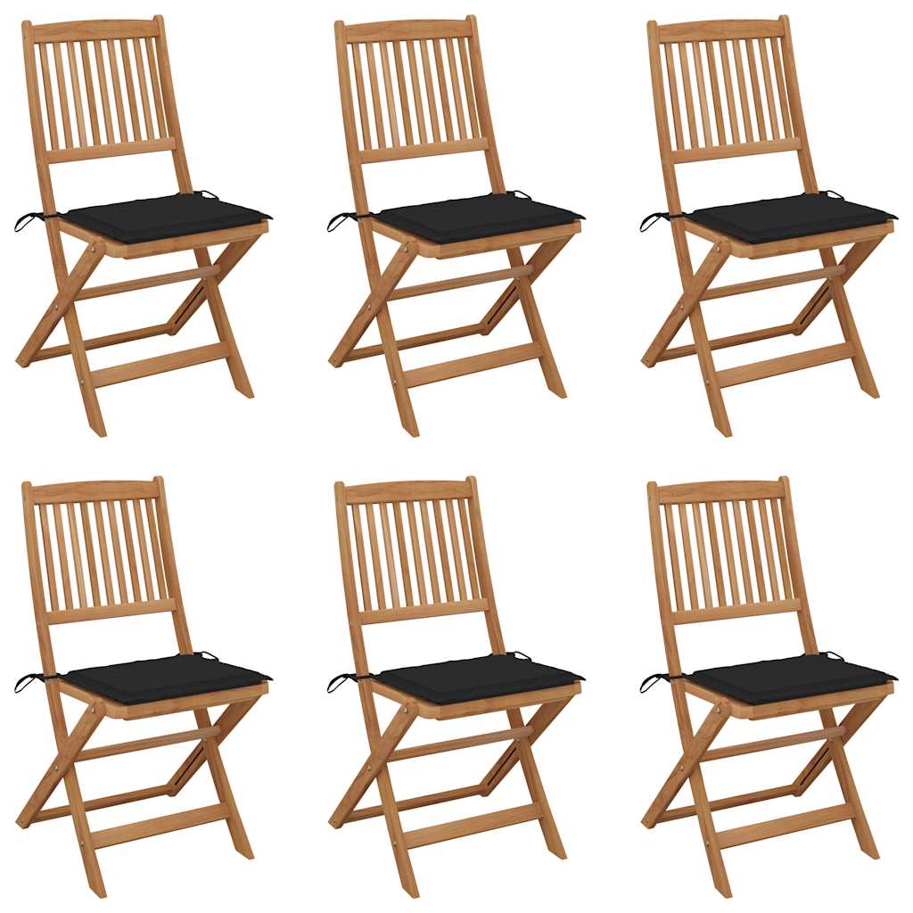 Tuinstoelen Inklapbaar Met Kussens Massief Acaciahout 6