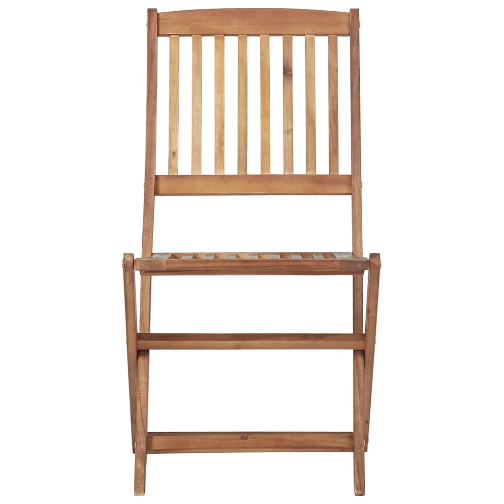Tuinstoelen Inklapbaar Met Kussens Massief Acaciahout 6 Taupe