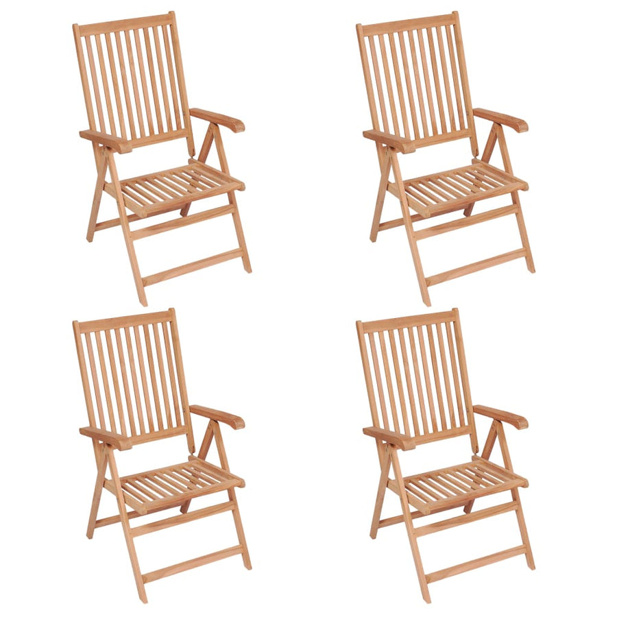 Tuinstoelen Verstelbaar Massief Teakhout 4