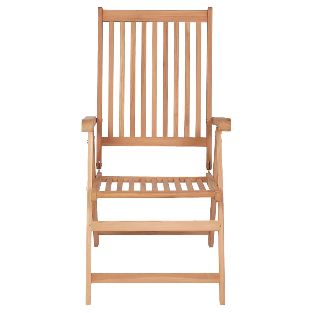 Tuinstoelen Verstelbaar Massief Teakhout 4