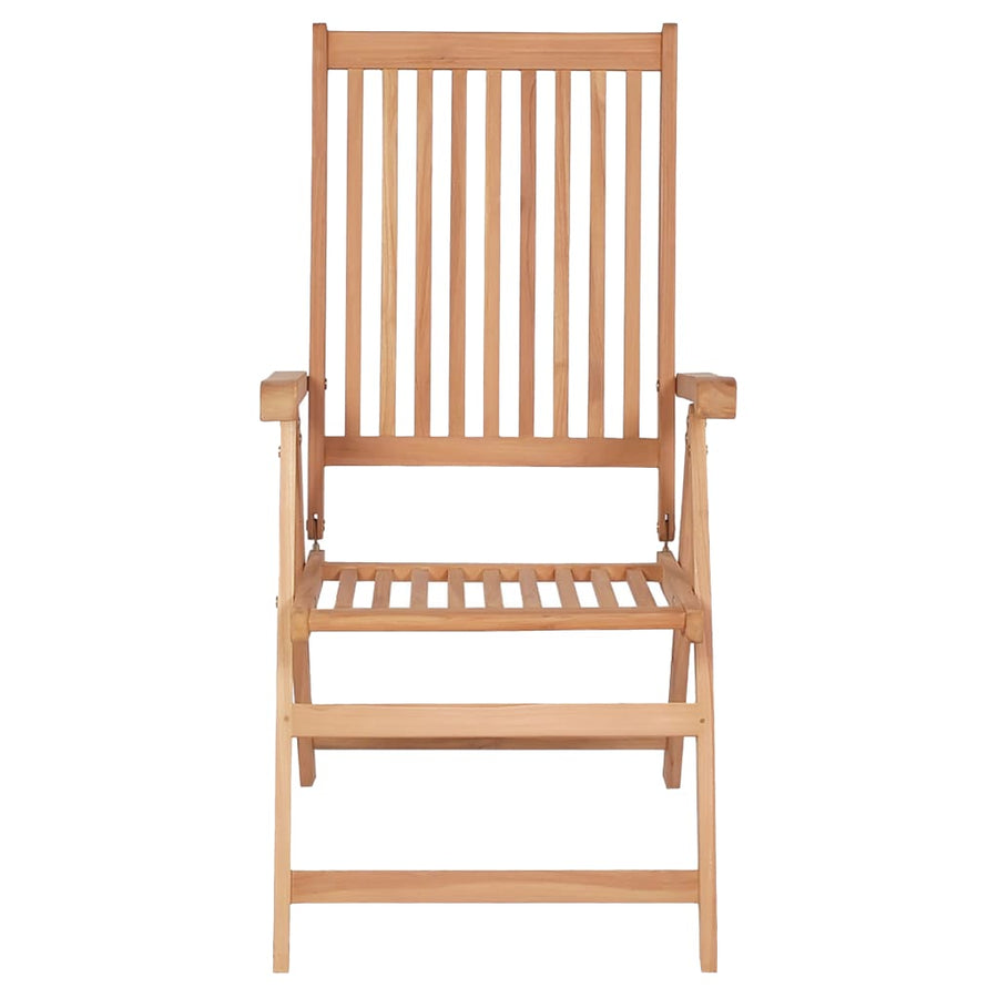 Tuinstoelen Verstelbaar Massief Teakhout 4