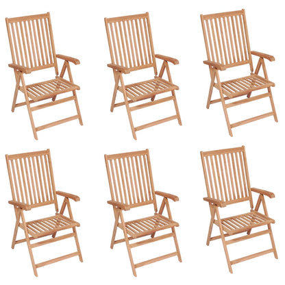 Tuinstoelen Verstelbaar Massief Teakhout 6