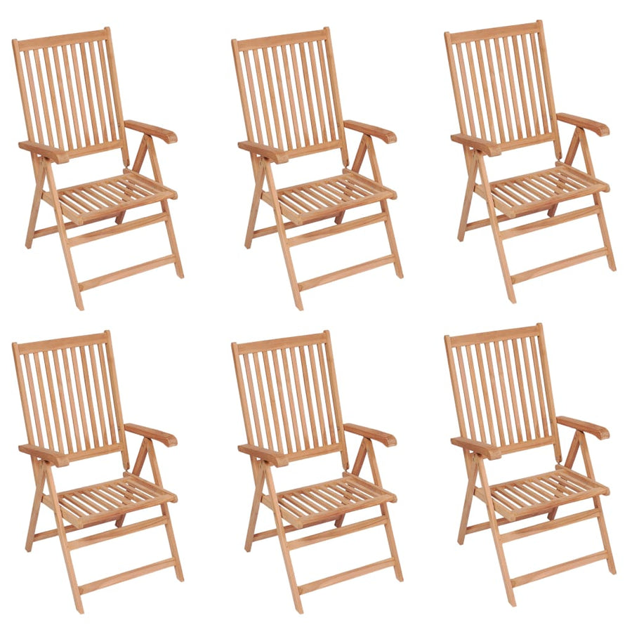 Tuinstoelen Verstelbaar Massief Teakhout 6