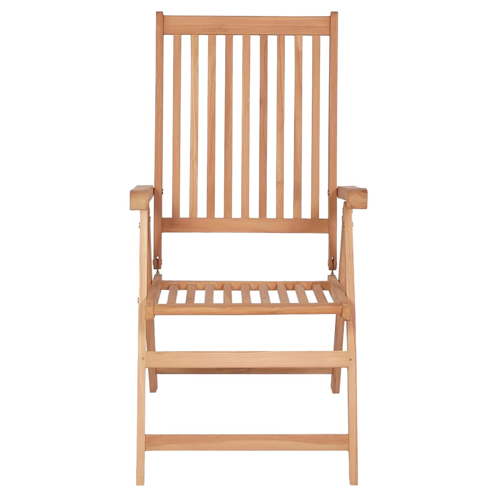 Tuinstoelen Verstelbaar Massief Teakhout 6