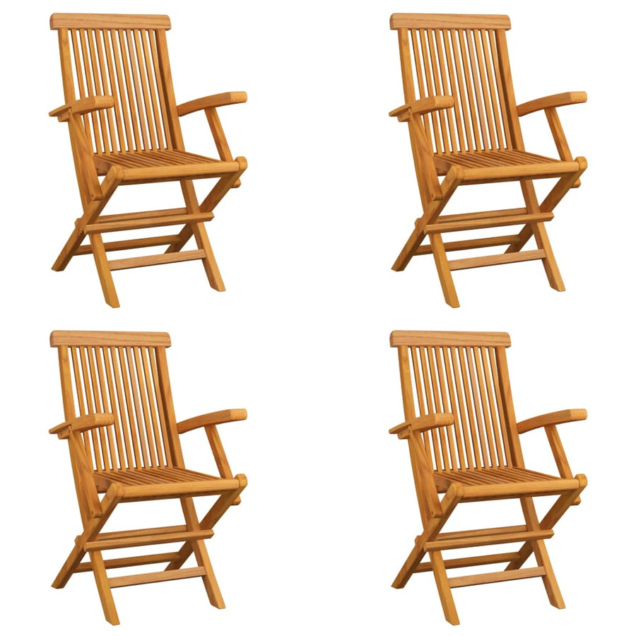 Tuinstoelen Inklapbaar Massief Teakhout 4
