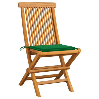 Tuinstoelen Met E Kussens Massief Teakhout 6