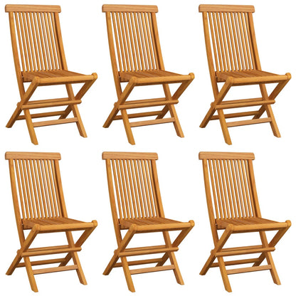 Tuinstoelen Met E Kussens Massief Teakhout 6