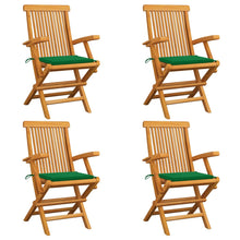 Tuinstoelen Met E Kussens Massief Teakhout 4