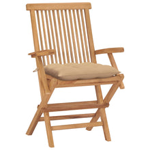 Tuinstoelen Met Kussens Massief Teakhout 4