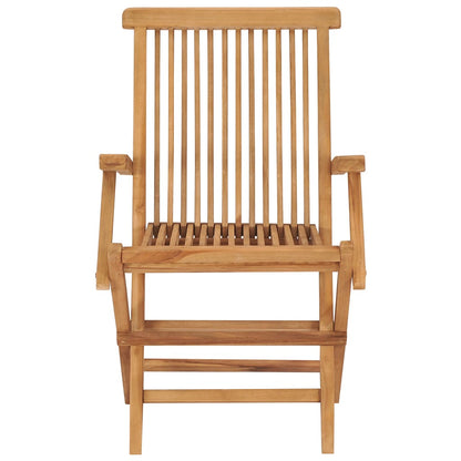 Tuinstoelen Met E Kussens Massief Teakhout 4 Groen