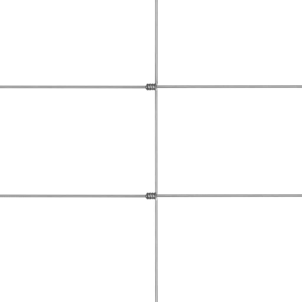 Hek 50X1,5 M Gegalvaniseerd Staal Zilverkleurig 1