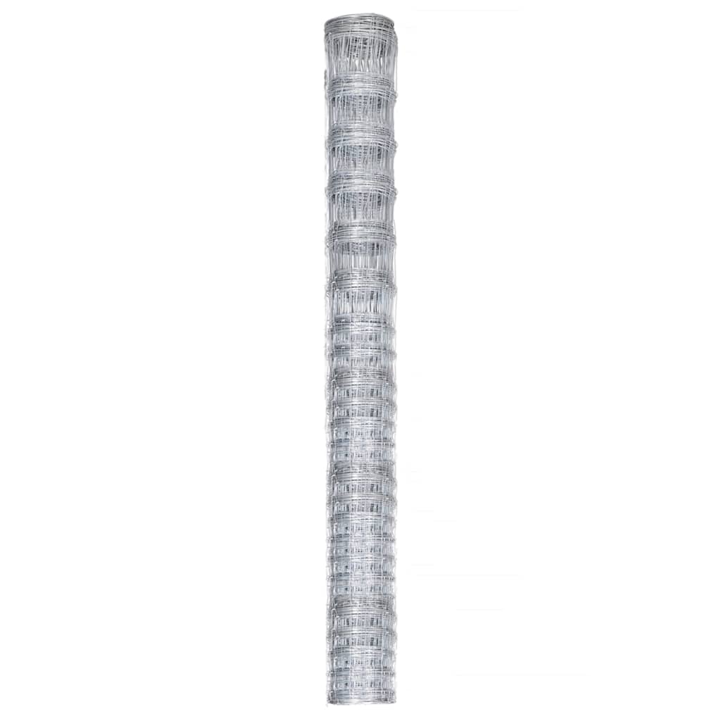 Tuinhek 50X1,6 M Gegalvaniseerd Staal Zilverkleurig 1