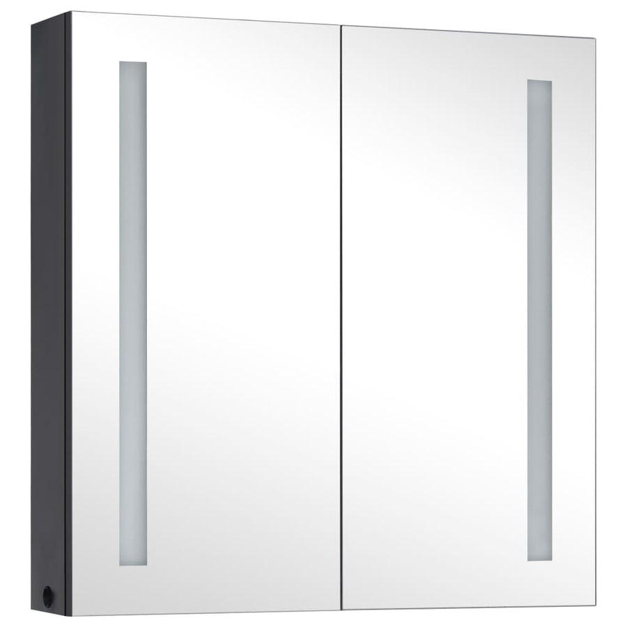 Badkamerkast Met Spiegel En Led 62X14X60 Cm
