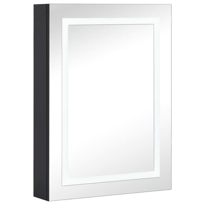 Badkamerkast Met Spiegel En Led 50X13X70 Cm