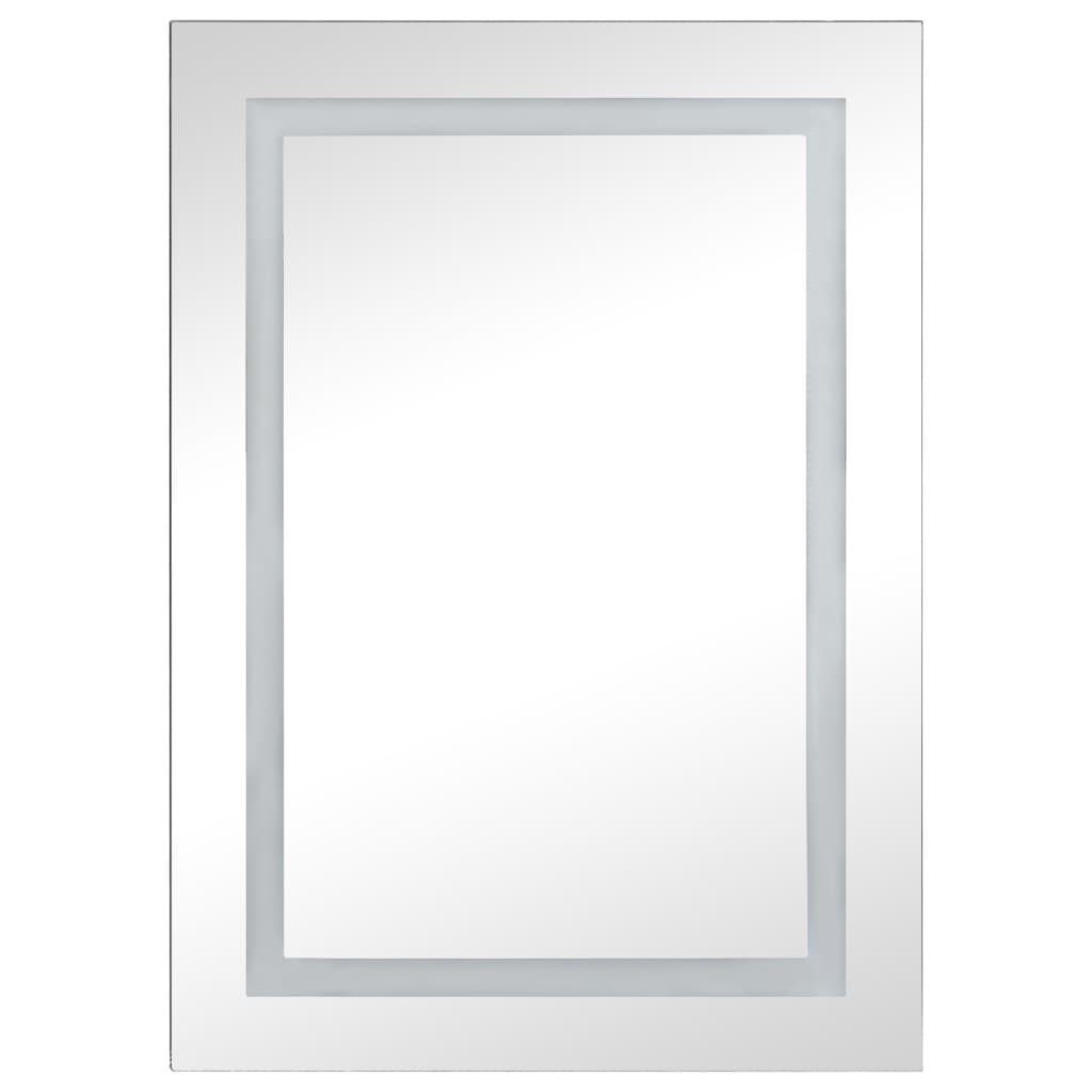 Badkamerkast Met Spiegel En Led 50X13X70 Cm