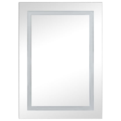 Badkamerkast Met Spiegel En Led 50X13X70 Cm