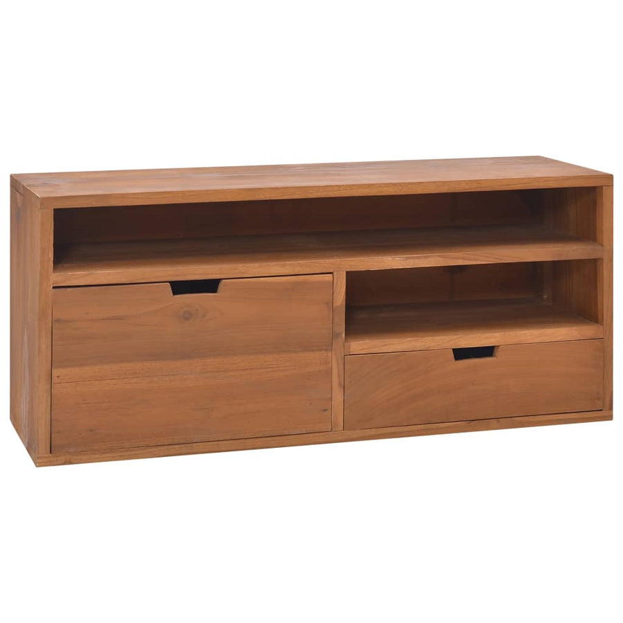 Tv-Meubel 90X30X40 Cm Massief Teakhout 90 cm